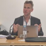 Erasmus University Rotterdam’s Hub Zwart facilitates a Mutual Learning Session on Wednesday, May 25 in Lisbon.